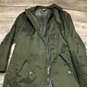 Rubber Trench Coat - Etsy