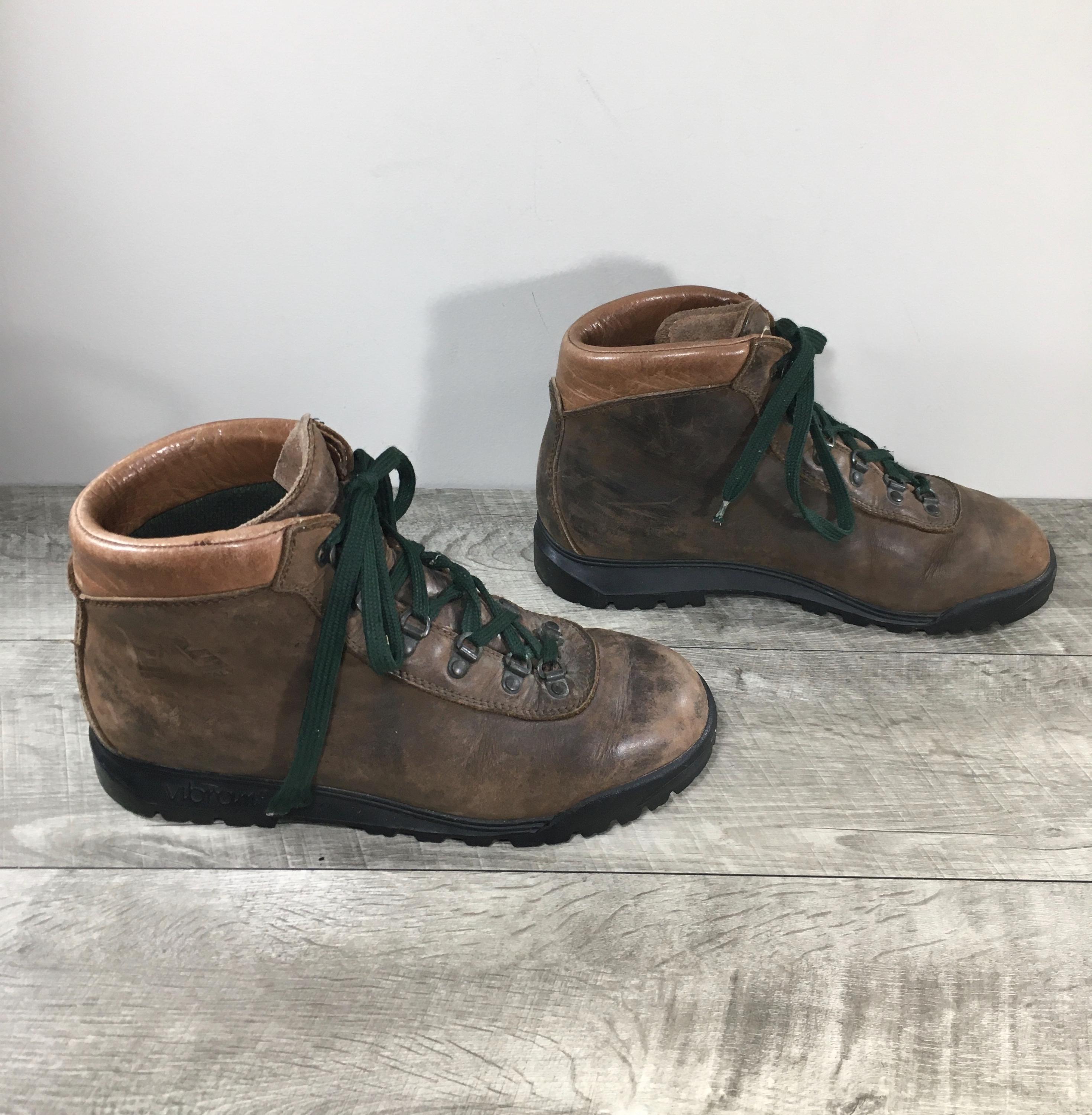 EMS Made in Italy Women's Hiking Hiker Brown Leather Backpacking