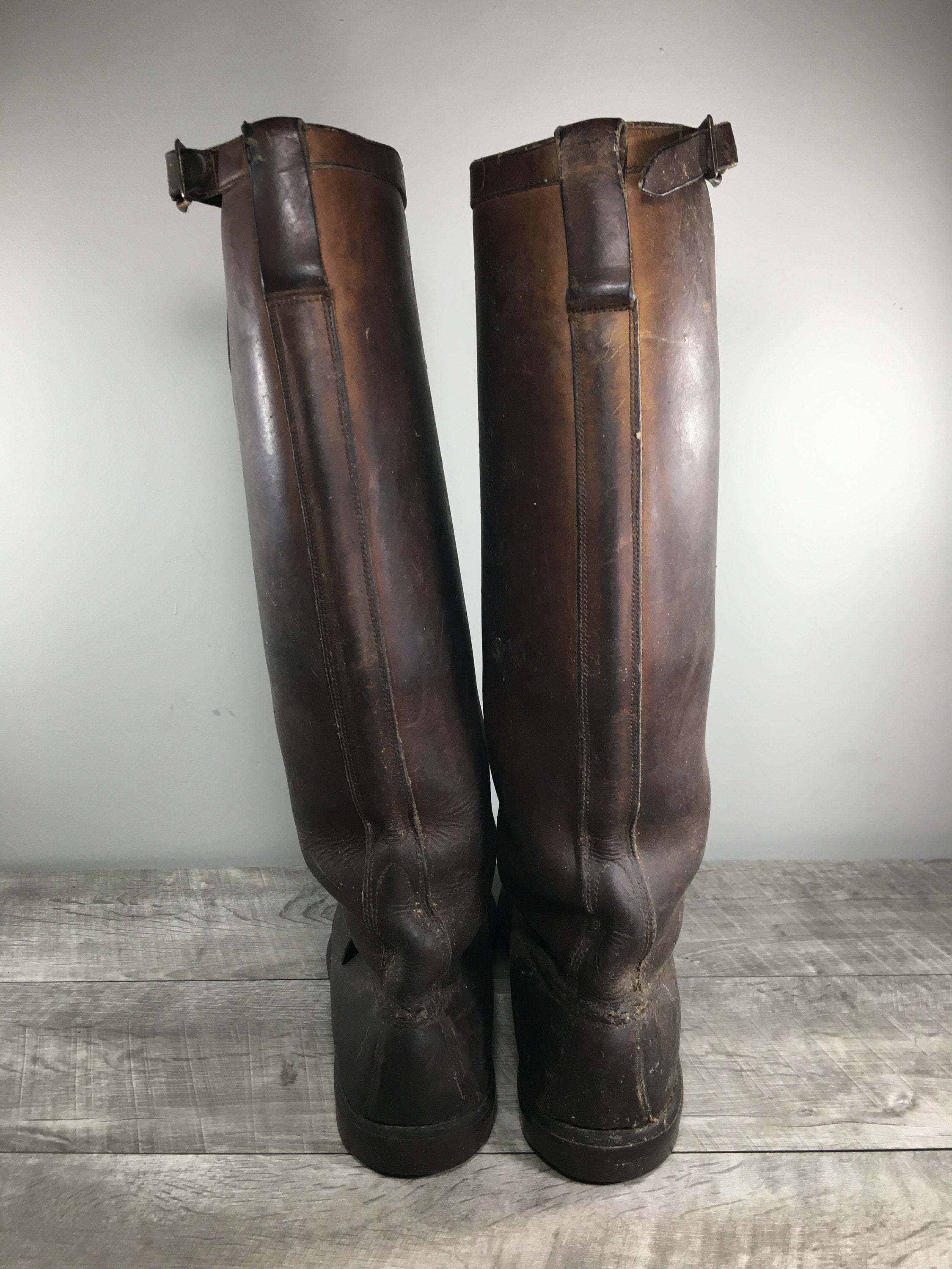 Vintage Gokeys 310 Black Label Leather Snake Proof Hunting 