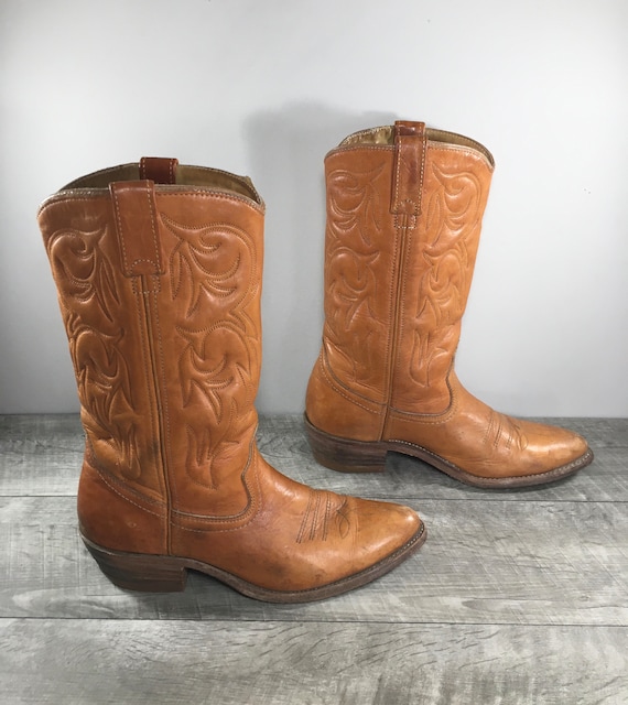Vintage Berman's Men's Cowboy Western Leather Biker