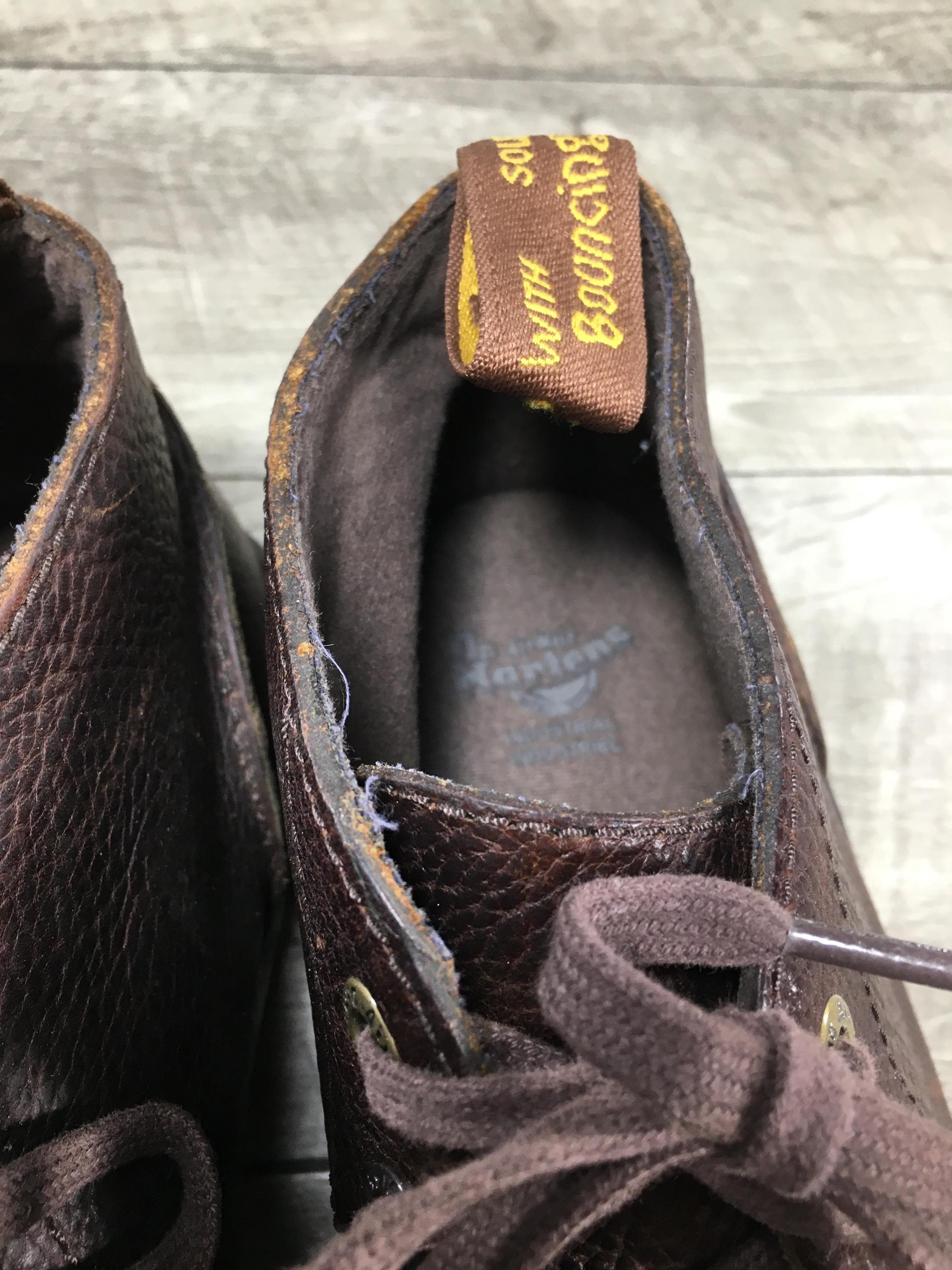 Dr Doc Martens Sussex Men\'s US 10 Brown Distressed Leather Boots Shoes Chukka Dr. Martens Sussex Men main image 2