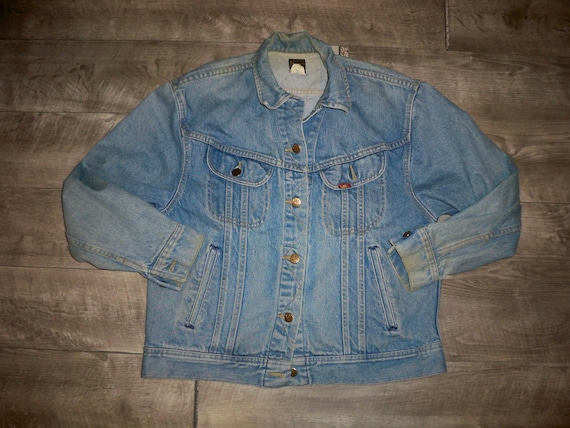 Vintage Men's LEE Riders Denim Jean Trucker Chore