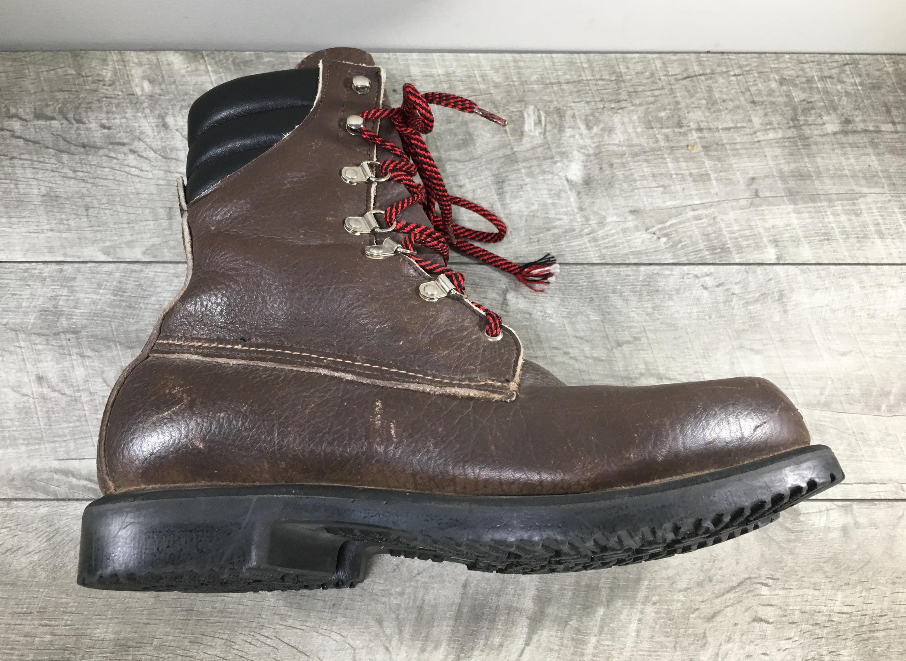 Vintage Red Wing Irish Setter 859 Upland Boots Brown Leather USA Mens 12 Resoled Vintage Irish Setter 859 Sport Upland Work Mens Hunting  main image 2
