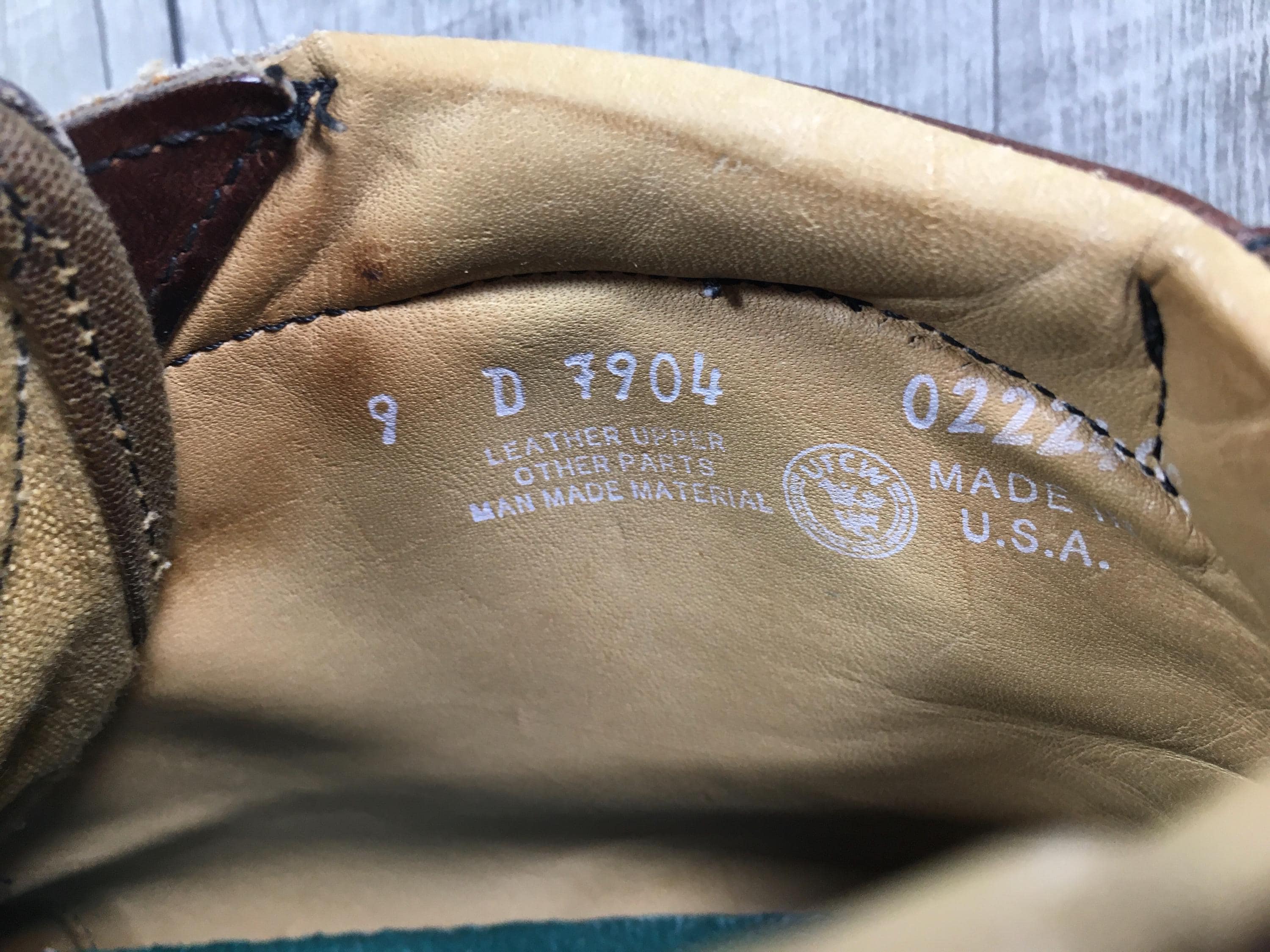 Vintage Filson Style 7904 Uplander Men's Brown Chukka Work Vintage Filson Style 7904 Uplander Men's Brown Chukka Work
