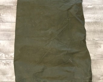Vintage US ARMY Vietnam War Era BARRACK Laundry Duffle