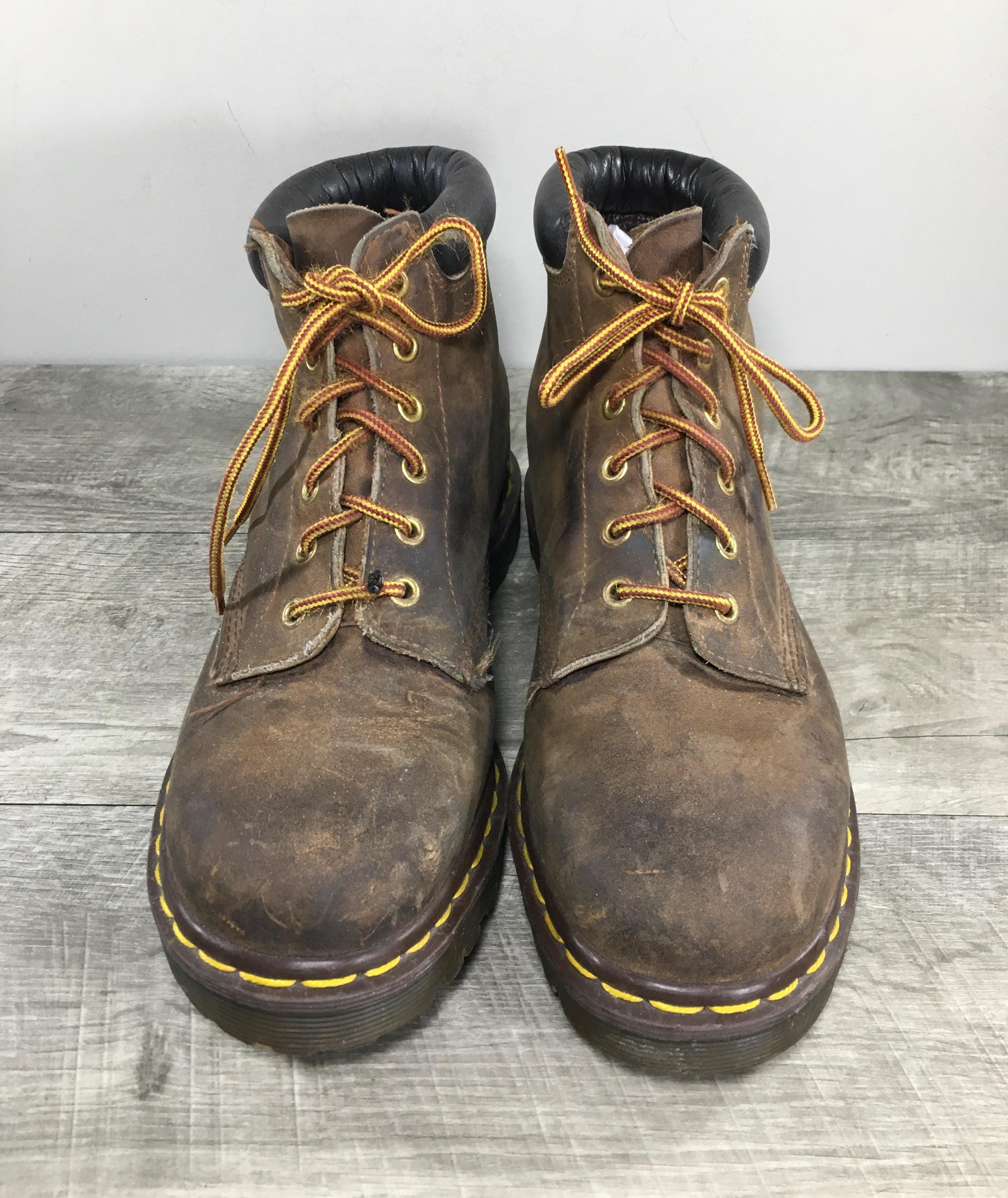 Vintage Dr. Docs Martens Doc 1460 Lace Up Soft Toe Men’s Combat Boots US 10 Dr Martens 1460 Black Smooth In Men main image 4