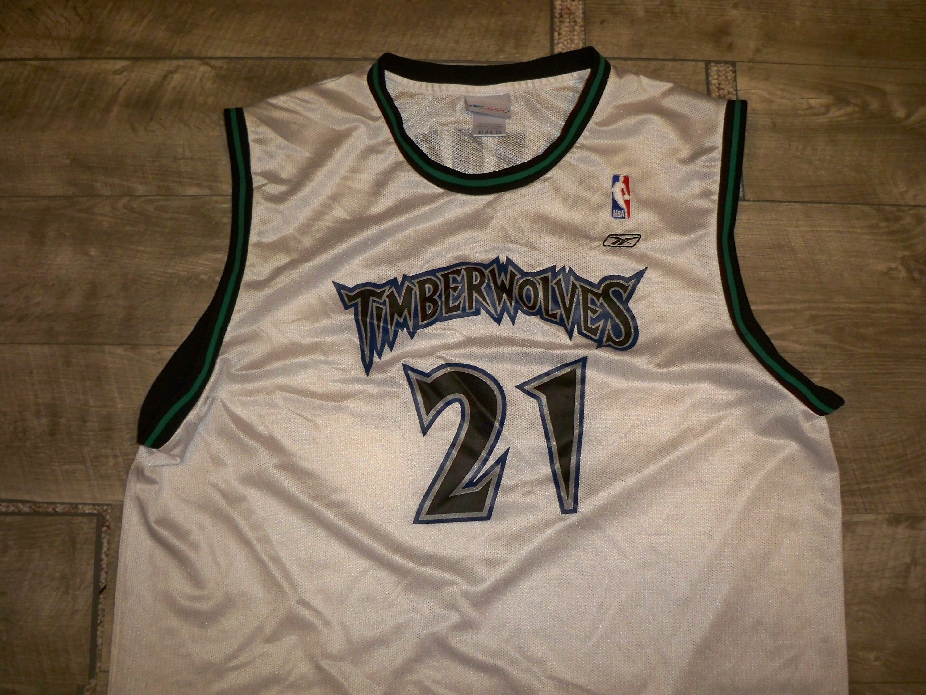 Reebok NBA Timberwolves Game Shirt L | eBay