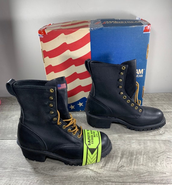 Wellington work boots made in usa 2025