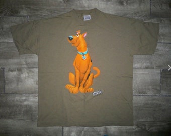 Vintage 1998 Stanley Desantis Cartoon Network Hanna Barbera Scooby Doo T Shirt Size Large Made in USA