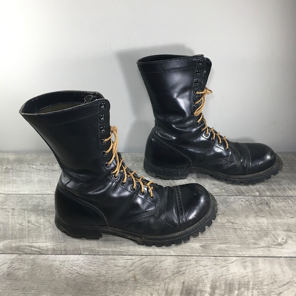 Punk Combat Boots Etsy