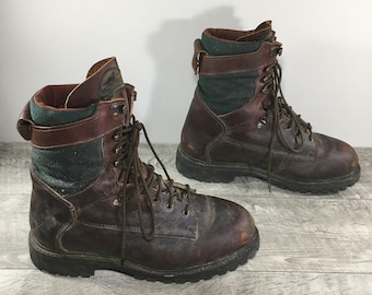Vintage Red Wing Irish Setter Brown Leather Gore Tex Quilted  display picture 3