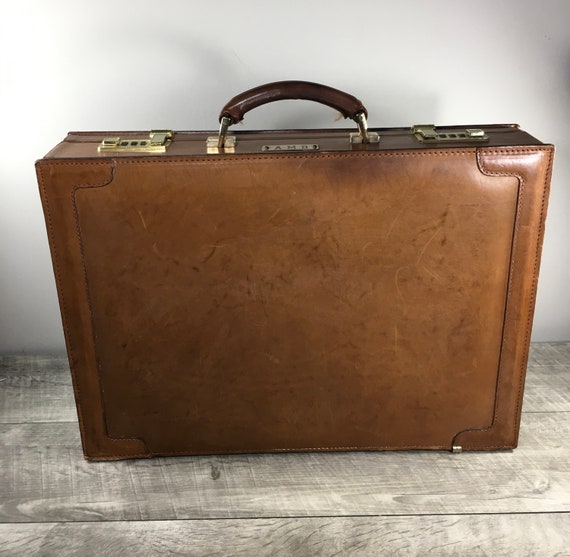 Vintage~HARTMANN~Belting Leather Lawyers Attache Briefcase luggage