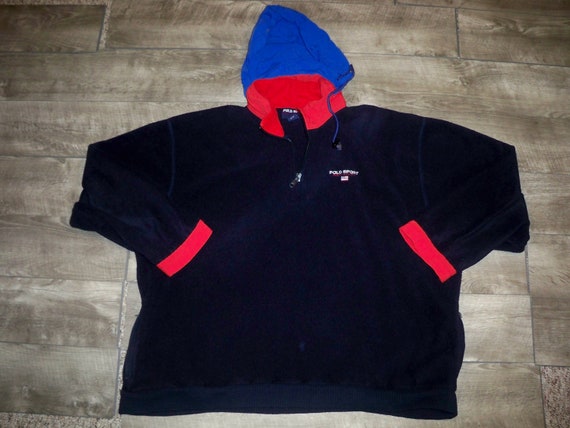 polo ralph lauren ski usa fleece sweatshirt
