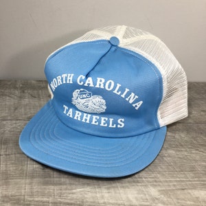 University Square North Carolina Tarheels Powder Blue SnapBack College Cap Hat Made in USA Vintage