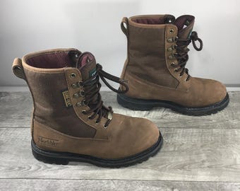 Northlake Gore-Tex Waterproof C9432 Hiking Brown Leather Womens Hiker Backpacking Boots Size 8.5