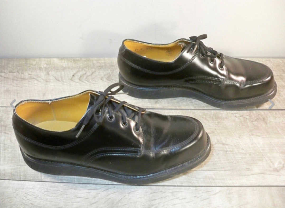 Vtg Union Made in USA Leather Oxford Soft Toe Delivery Mail Deck Men\'s Shoes 8.5 Red Wing 8092 Shop Moc Toe Oxford Boot Oro Legacy main image 3