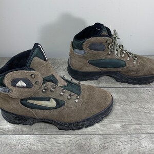Vintage 90s Nike Air ACG Brown Leather 