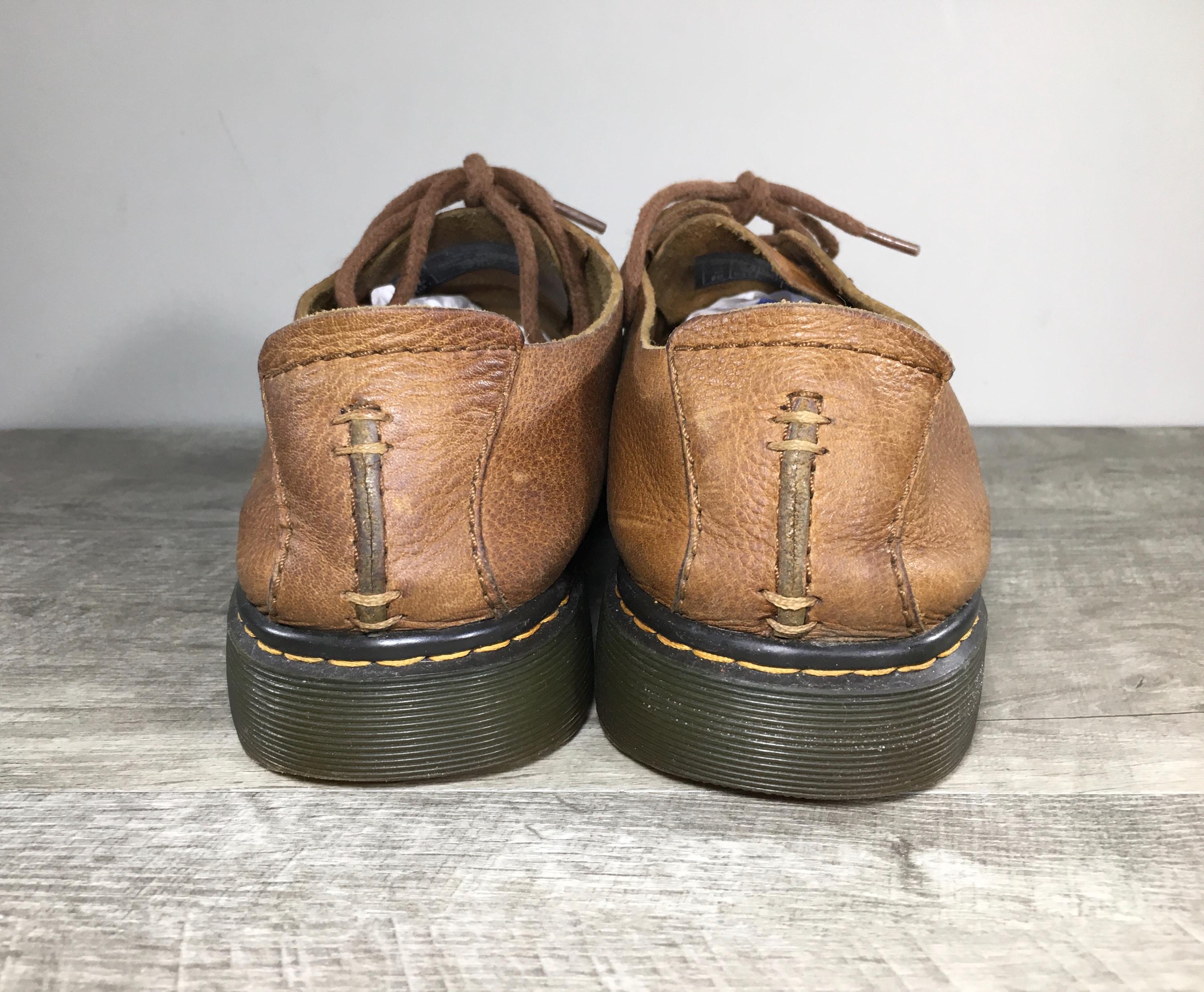 Mens Dr. Martens Bexley Docs Derby Distressed Brown Leather  display picture 2