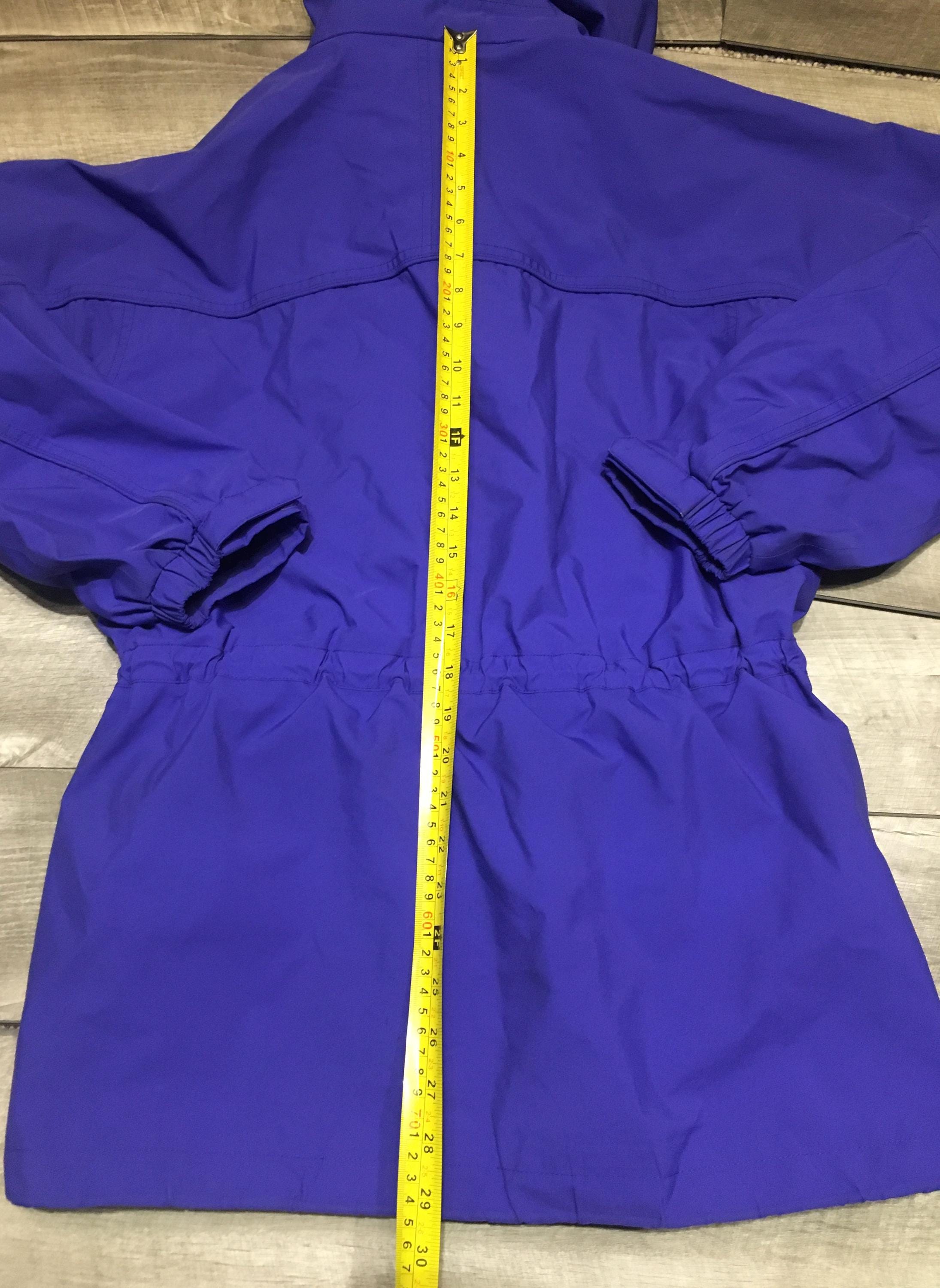 Vintage Eddie Bauer Gore-tex Waterproof Purple Rain Windbreaker