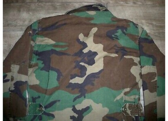 1990's Vintage US Army Woodland Hot Weather Camo … - image 8