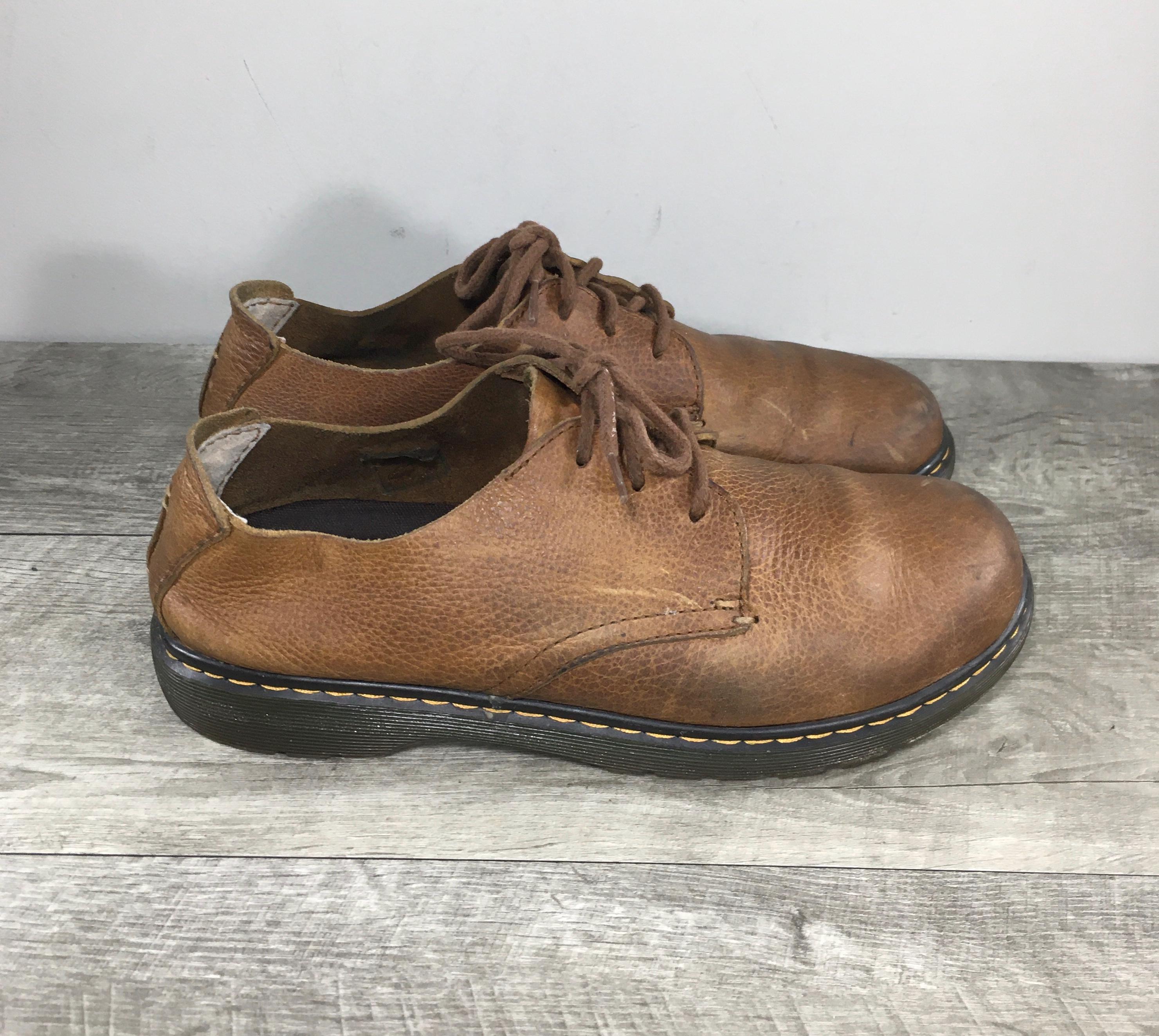 Dr. Martens Bexley 3-Eye Softwair Full Grain Leather Derby Shoes Brown Normcore Dr. Martens Men main image 4