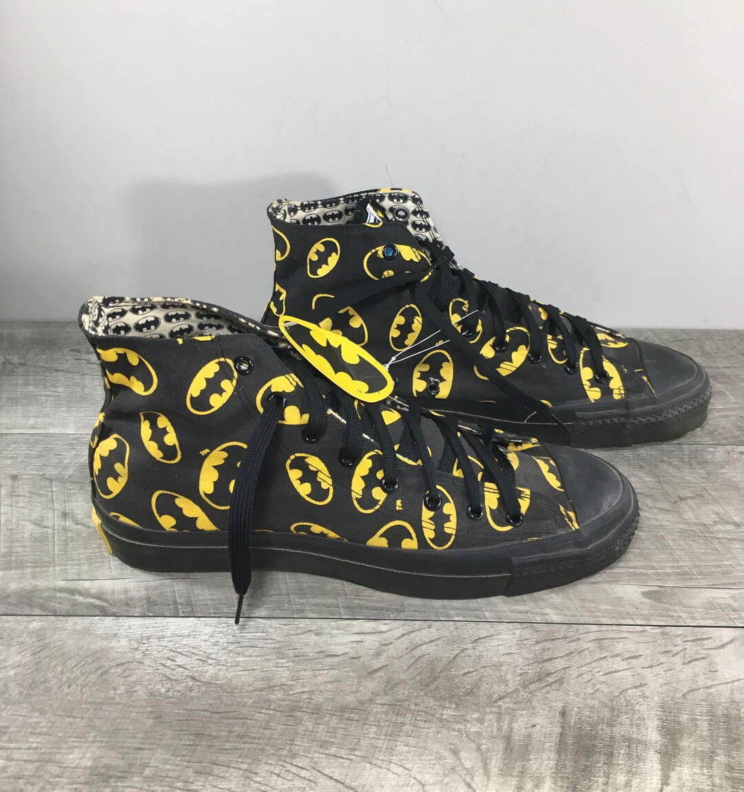 Batman Canvas★ 80s ヴィンテージスニーカー 美品 CONVERSE - 80sビンテージ バットマン コンバースオールスター