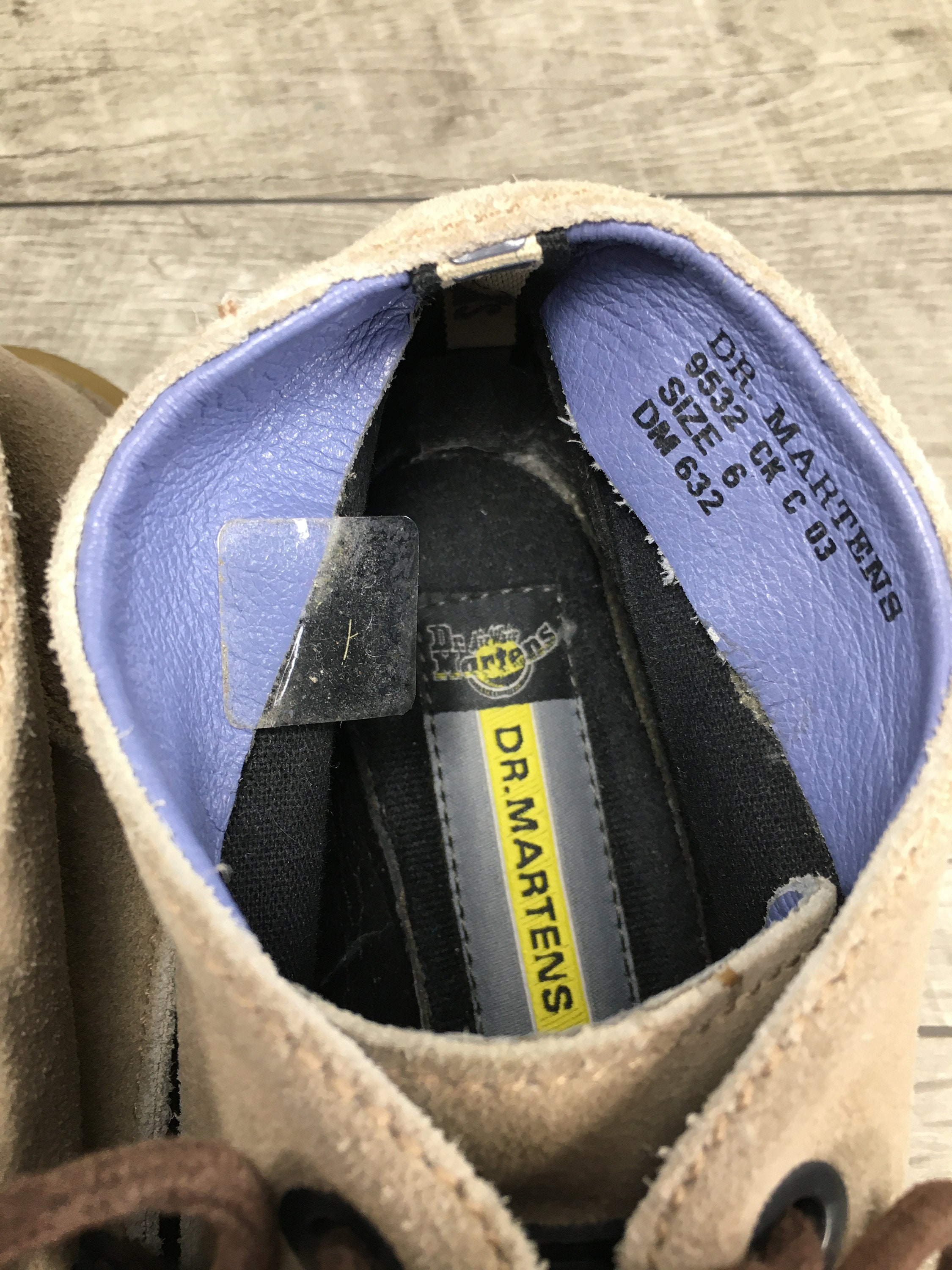 Vintage Dr. Martens Docs 9532 Grizzly Brown Suede Men’s Boots Size UK 6 US 7 Dr. Martens Brown Vintage Shoes for Men for sale - eBay main image 2