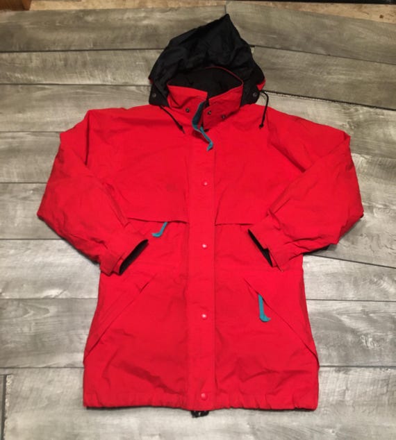 red eddie bauer coats