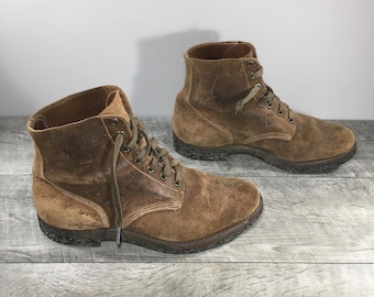 ミリタリーブーツ？（ww2？） WW2 U.S.ARMY TYPE-2 LEATHER BOOTS（SZ 9 L/GOOD CONDITION