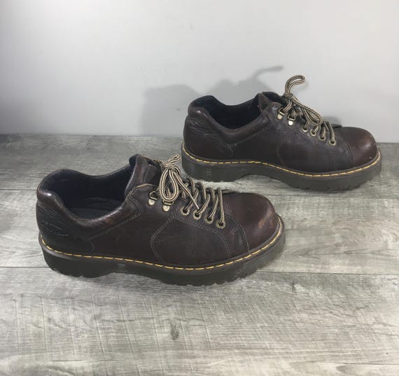 Vintage Dr. Docs Martens 10940 Brown Leather Chunky Lace up  display picture 1