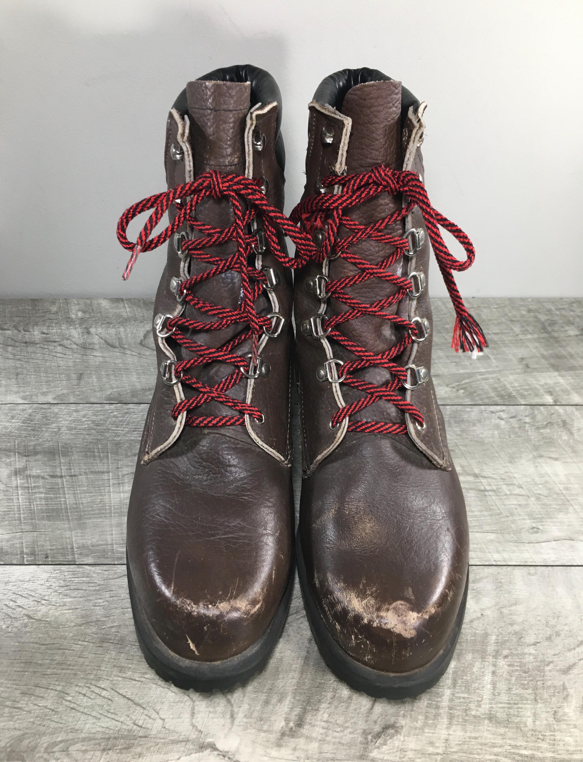 Vintage Red Wing Irish Setter 859 Upland Boots Brown Leather USA Mens 12 Resoled Vintage Irish Setter 859 Sport Upland Work Mens Hunting  main image 4