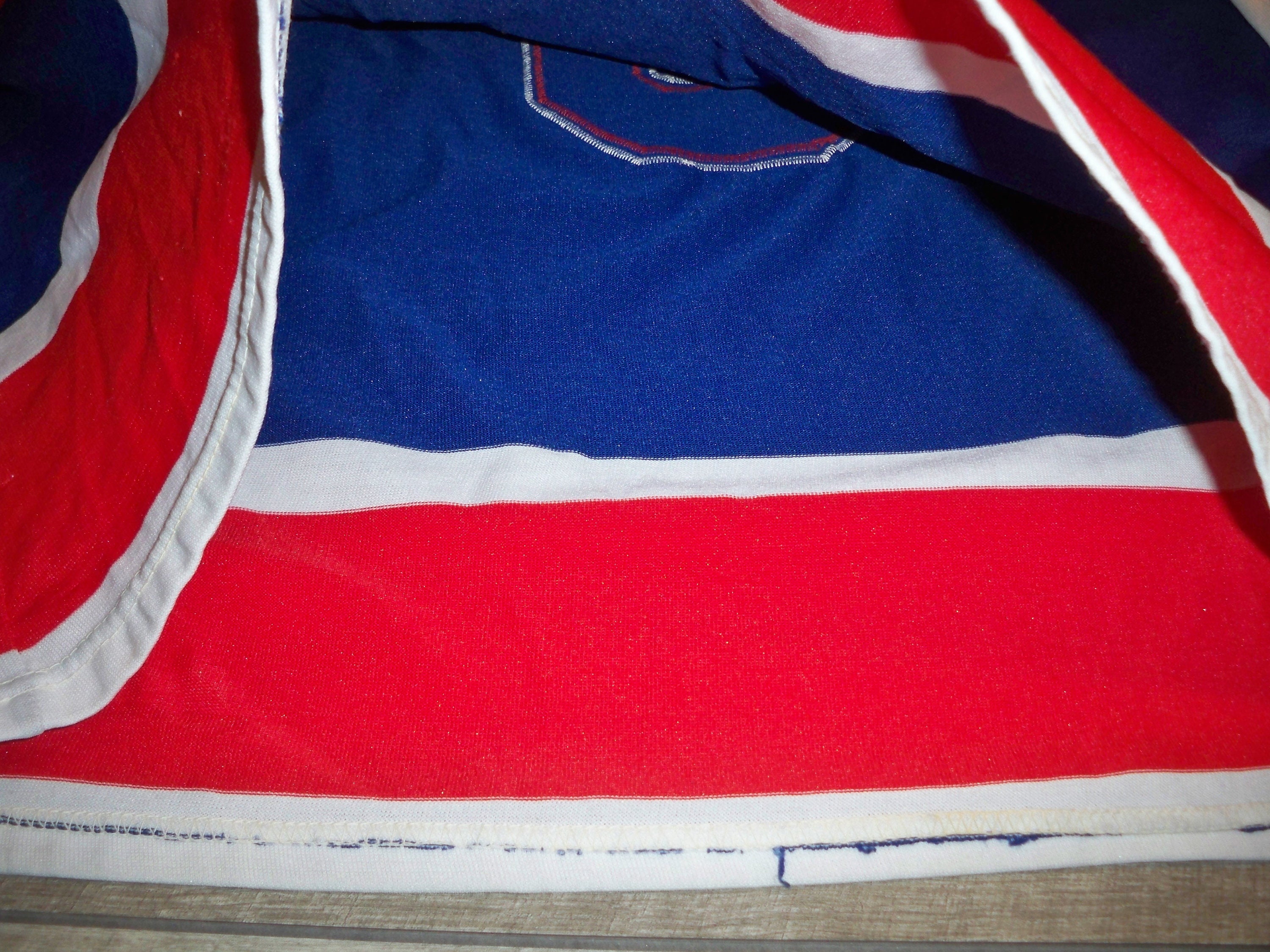 Maillot De Hockey Vintage Team USA - Cooper - Taille S Homme - Tout Cousu - Fabriqué Au Canada