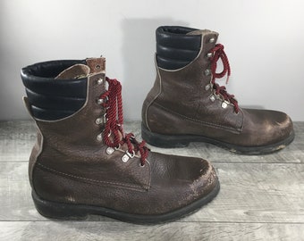 Red Wing 888 Irish Setter Vintage Moc Toe Work Boots Mens 14 Red Wing 888 Irish Setter Vintage Moc Toe Work Boots Mens 14