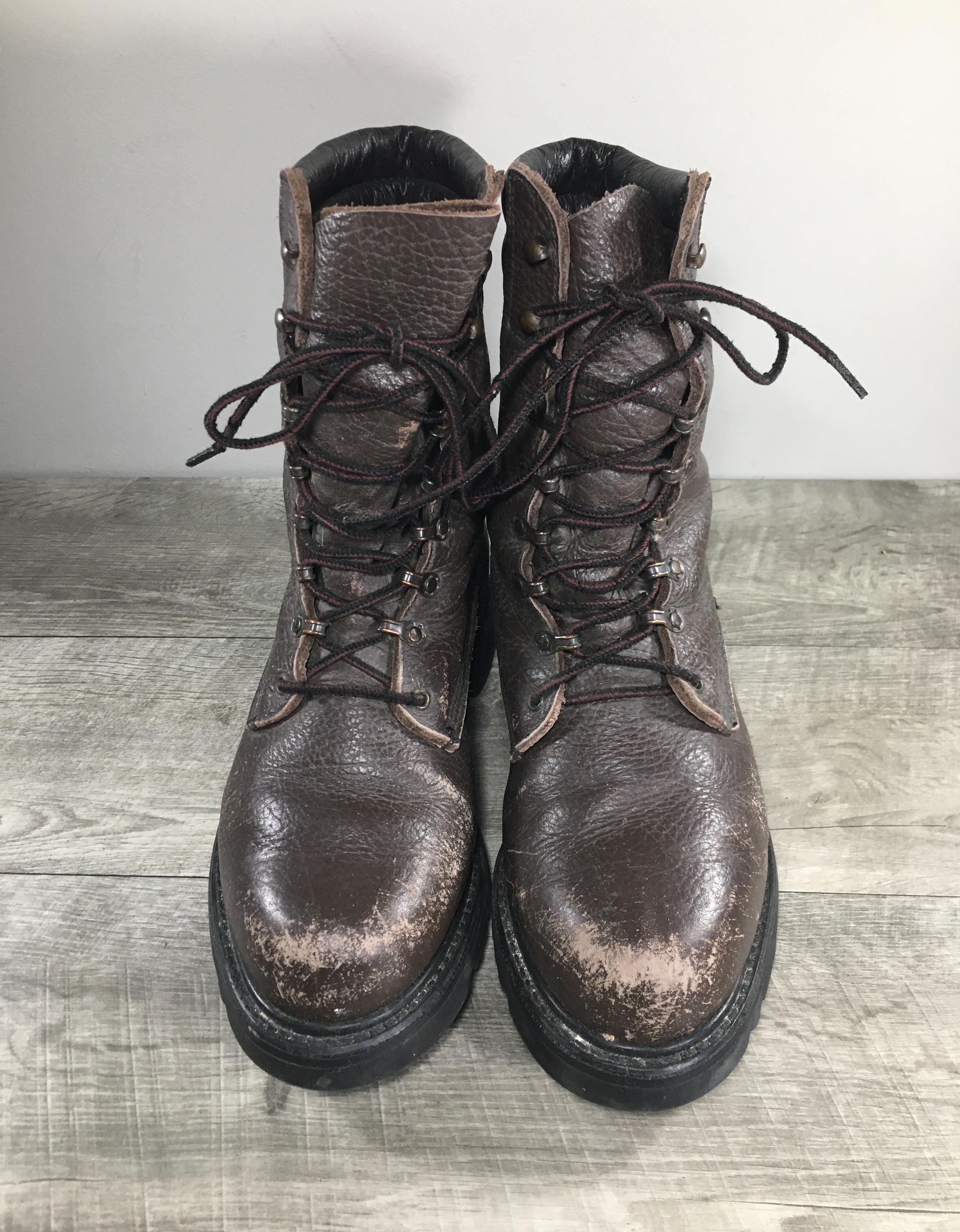 Vintage Browning Sport Upland Work Mens Hunting Brown Leather Gore-Tex Boots 7.5 Vintage Browning Sport Upland Work Mens Hunting Brown  main image 4