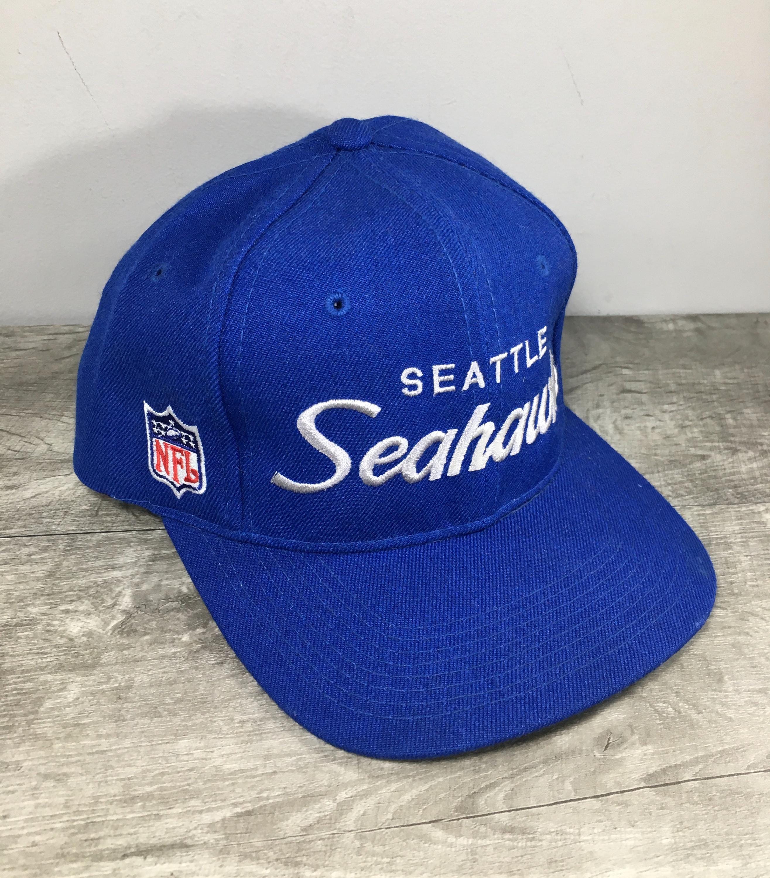 最安挑戦！ Seattle Cap Hat Specialties Sports Script NFL Seahawks キャップ