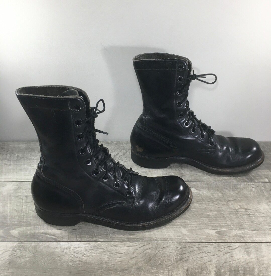 激レア! ビンテージ ミリタリー ブーツ 米軍 BILTRITE 8.5 レア 新品 USA製 CORCORAN 5407 タンカーブーツ 黒 28.5cm 米軍