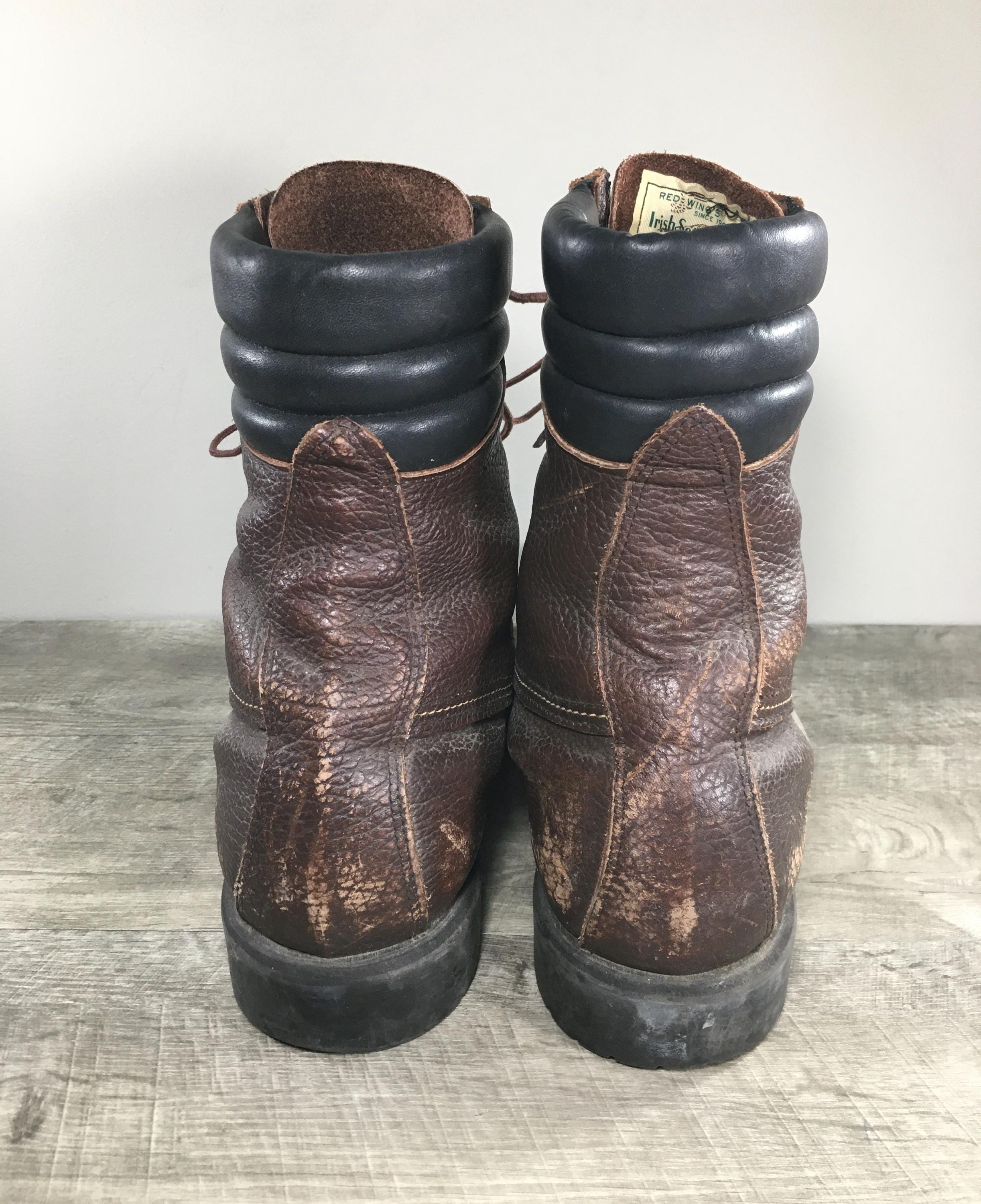 Vintage Red Wing Irish Setter Sport Upland Work Mens Hunting 