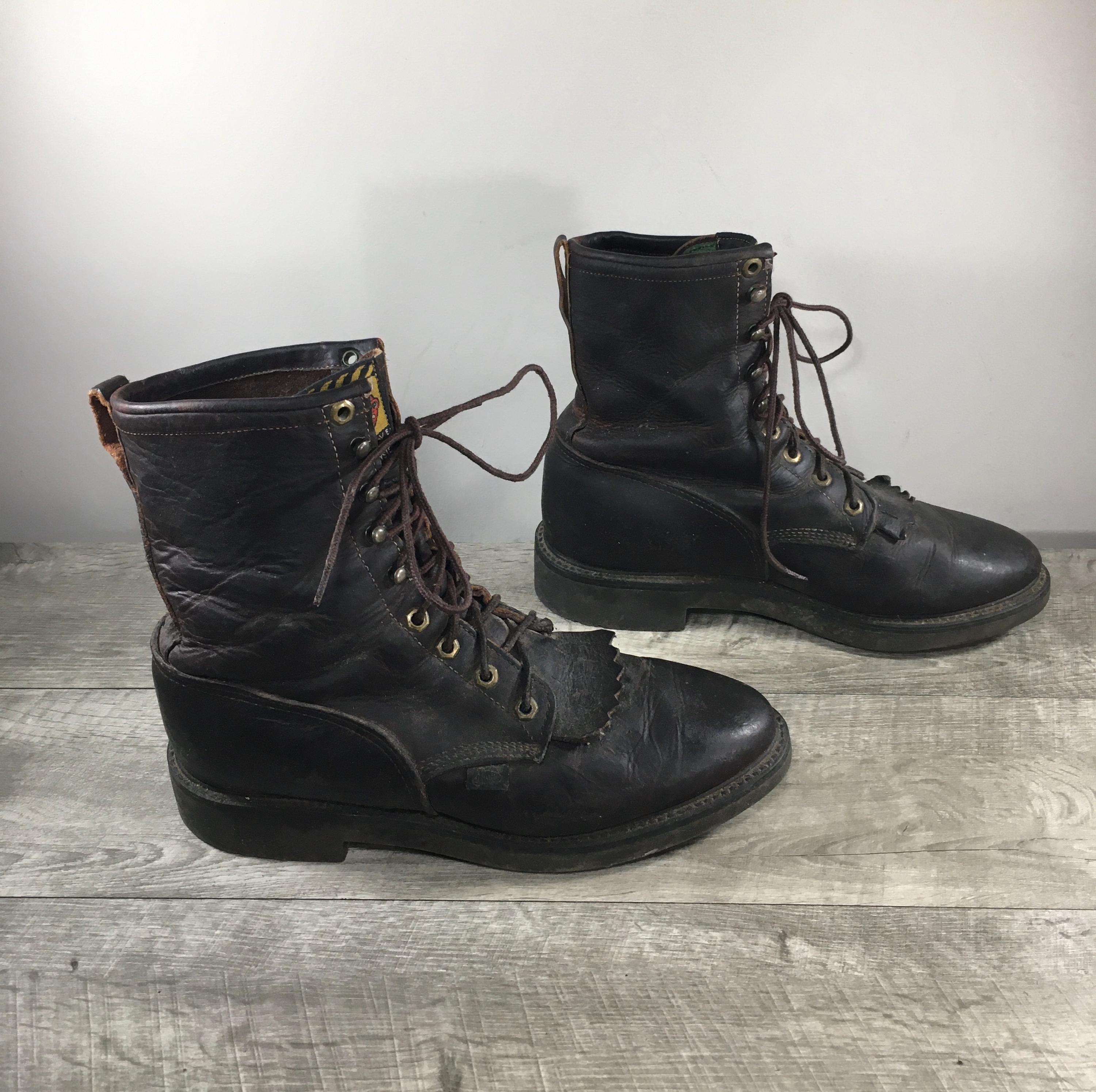 Justin Kiltie Boots - Etsy