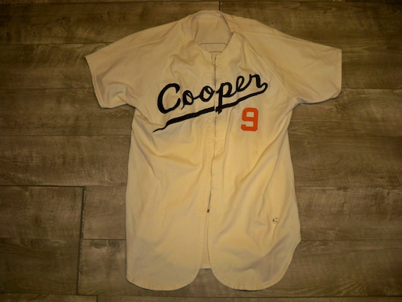 Vintage Cooper Wool Full Zipper Baseball Stitched… - image 1