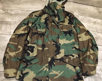special vintage 1980s US ARMY LINER コート US Army Military M65 Field Jacket Quilted OD Green GI Coat Liner M
