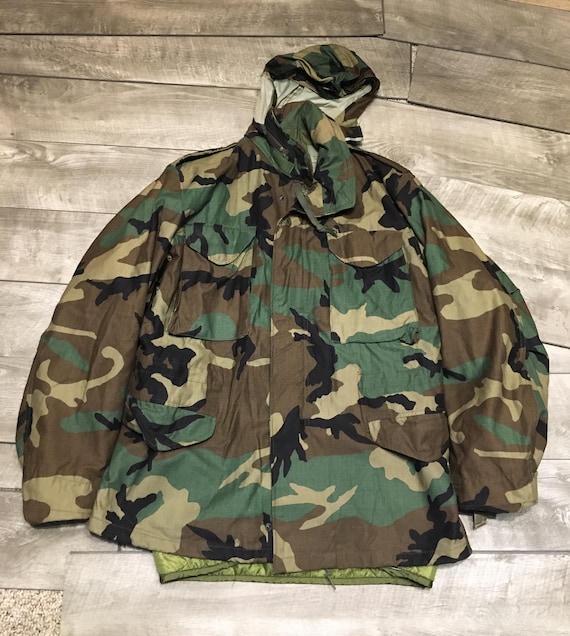 GOLDEN MFG M65 M-R/WL 4th ② Vintage Golden MFG M65 US Military Field Cold Weather Field Coat