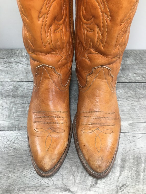Vintage Berman’s Men’s Cowboy Western Leather Bik… - image 4