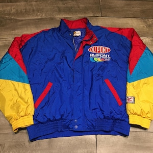 ヴィンテージ チェイス オーセンティック NASCAR ジェフ・ゴードン デュポン ヘンドリンク モータースポーツ レーシングジャケット サイズXL