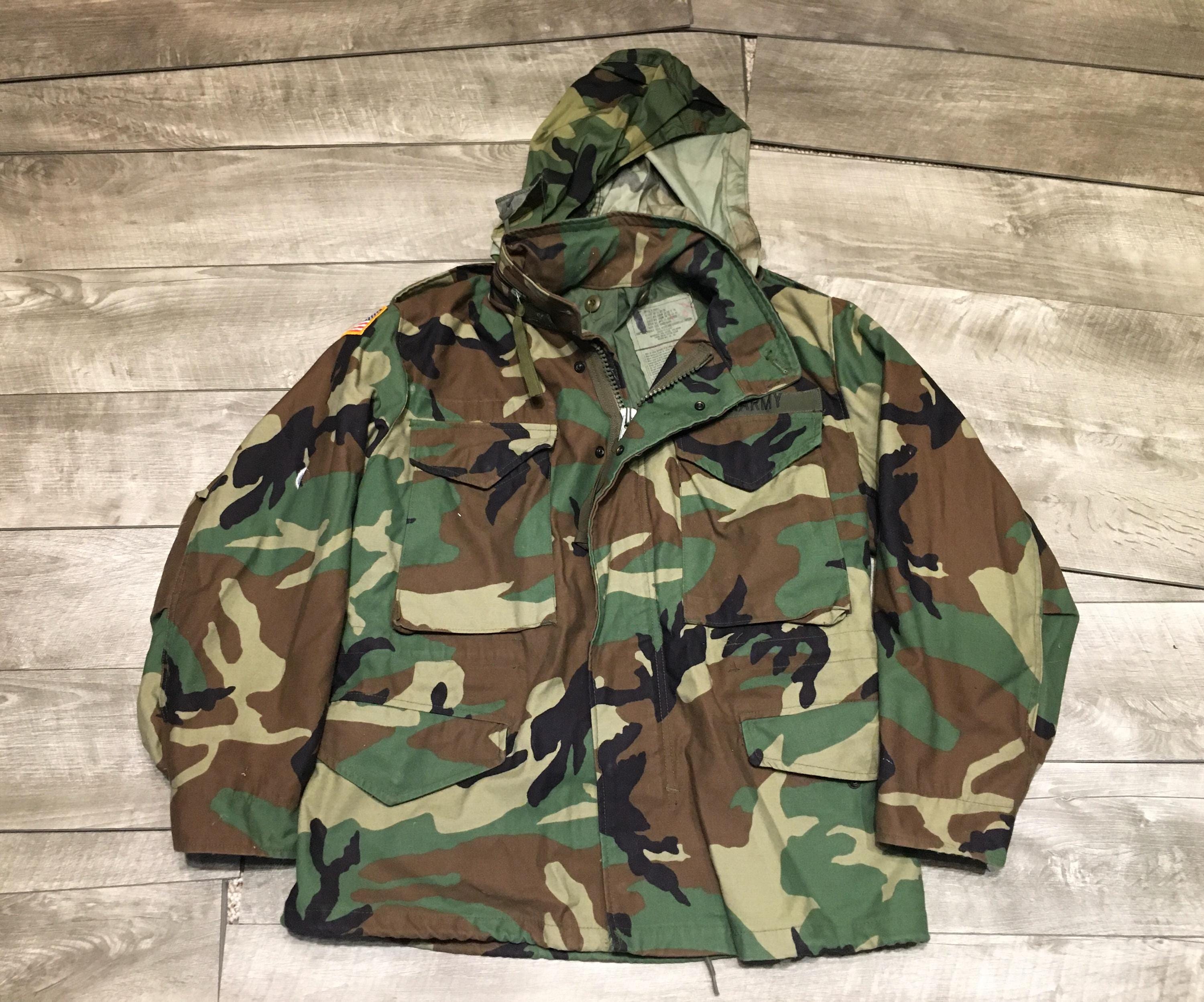 GOLDEN MFG M65 M-R/WL 4th ② US OD Field Jacket Coat M65 Medium Long Golden Manufacturing OG