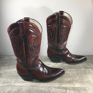 Flame Cowboy Boots - Etsy