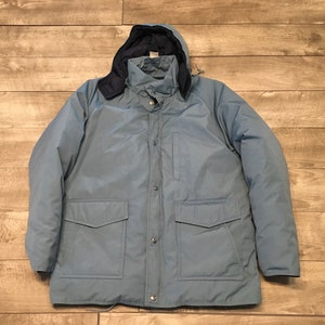 Vintage Penfield Trailwear Baby Blue Goose Down Puffer Puffy Jacket Coat Mens Size Large