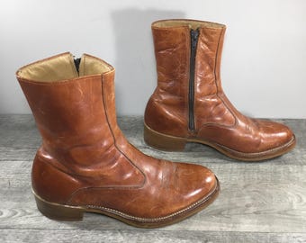 1970'S DEADSTOCK GEORGIA ENGINEER BOOTS SZ/9E - ROCK-A-HULA
