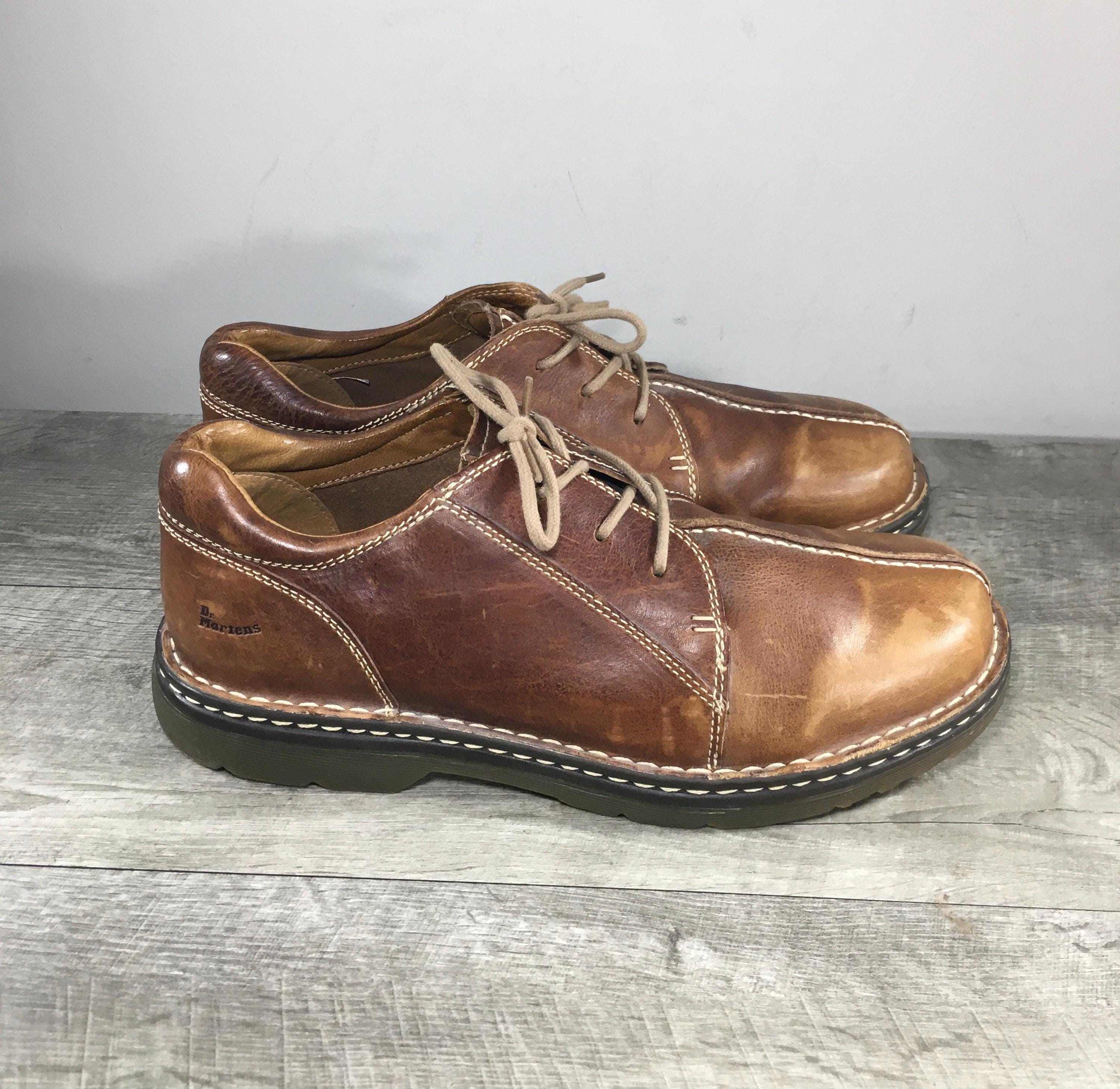 Vintage Dr. Docs Martens 8B16 Ripley Split Toe Leather Lace 