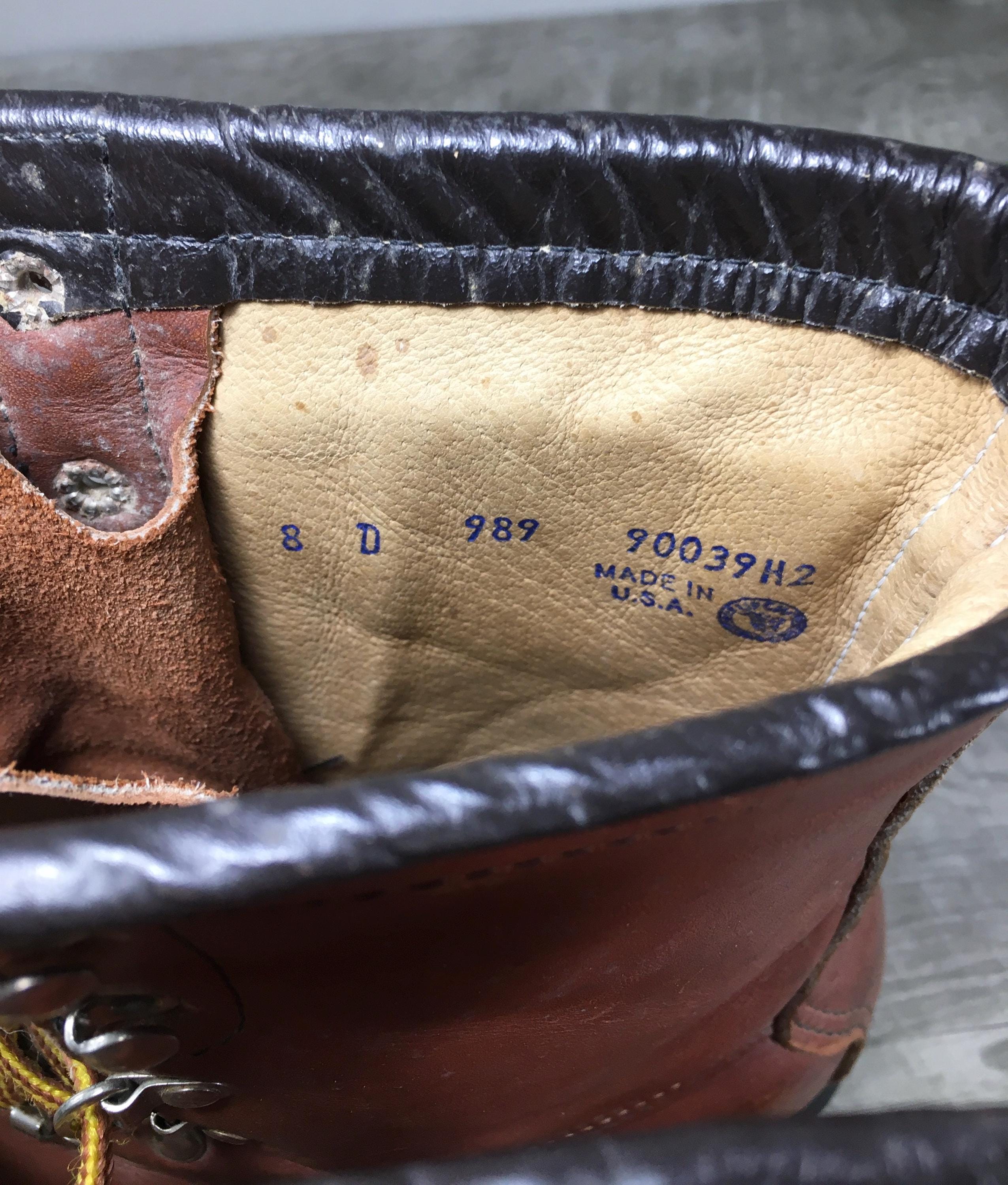 Vintage Field & Stream 989 Mens Upland Soft Moc Toe Work  display picture 1