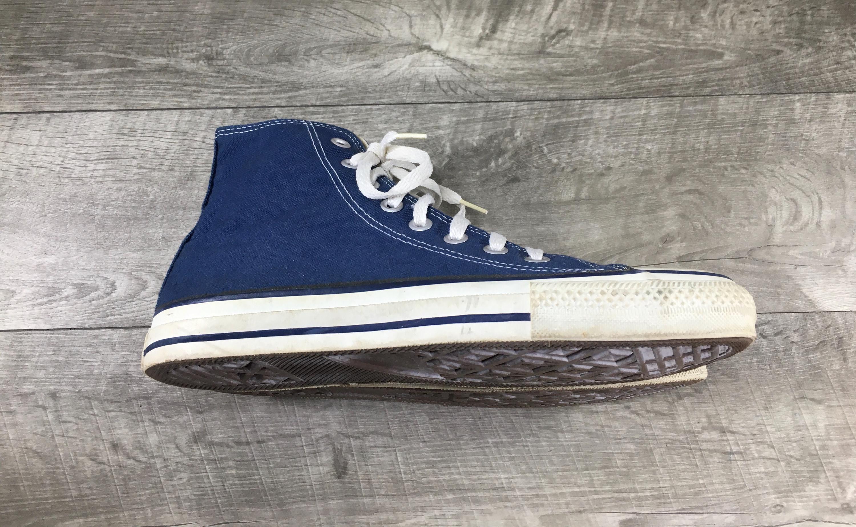 Vintage 90s Converse Chuck Taylor All Star Sneakers Shoes Men\'s 11 Blue Vintage Converse Chuck Taylor Made In USA Blue Sneakers 90 main image 2